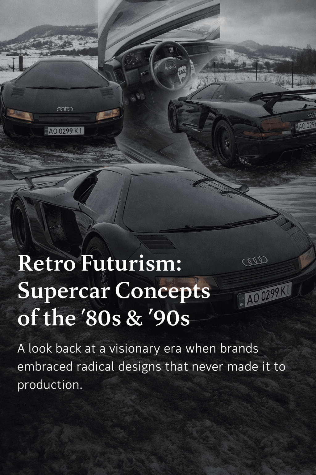 Retro Futurism: Supercars That Redefined the Impossible