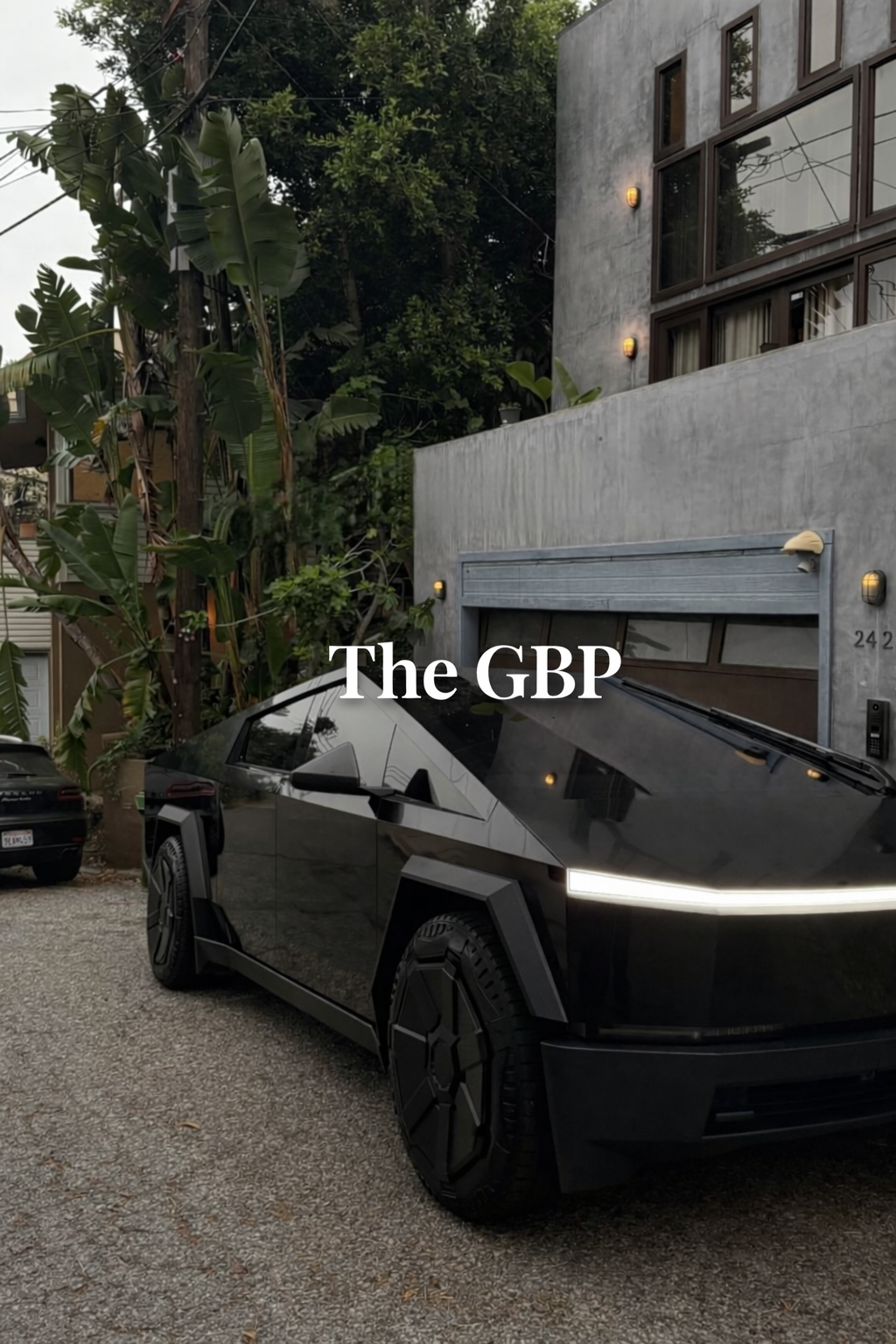 Tesla Cybertruck UK style car