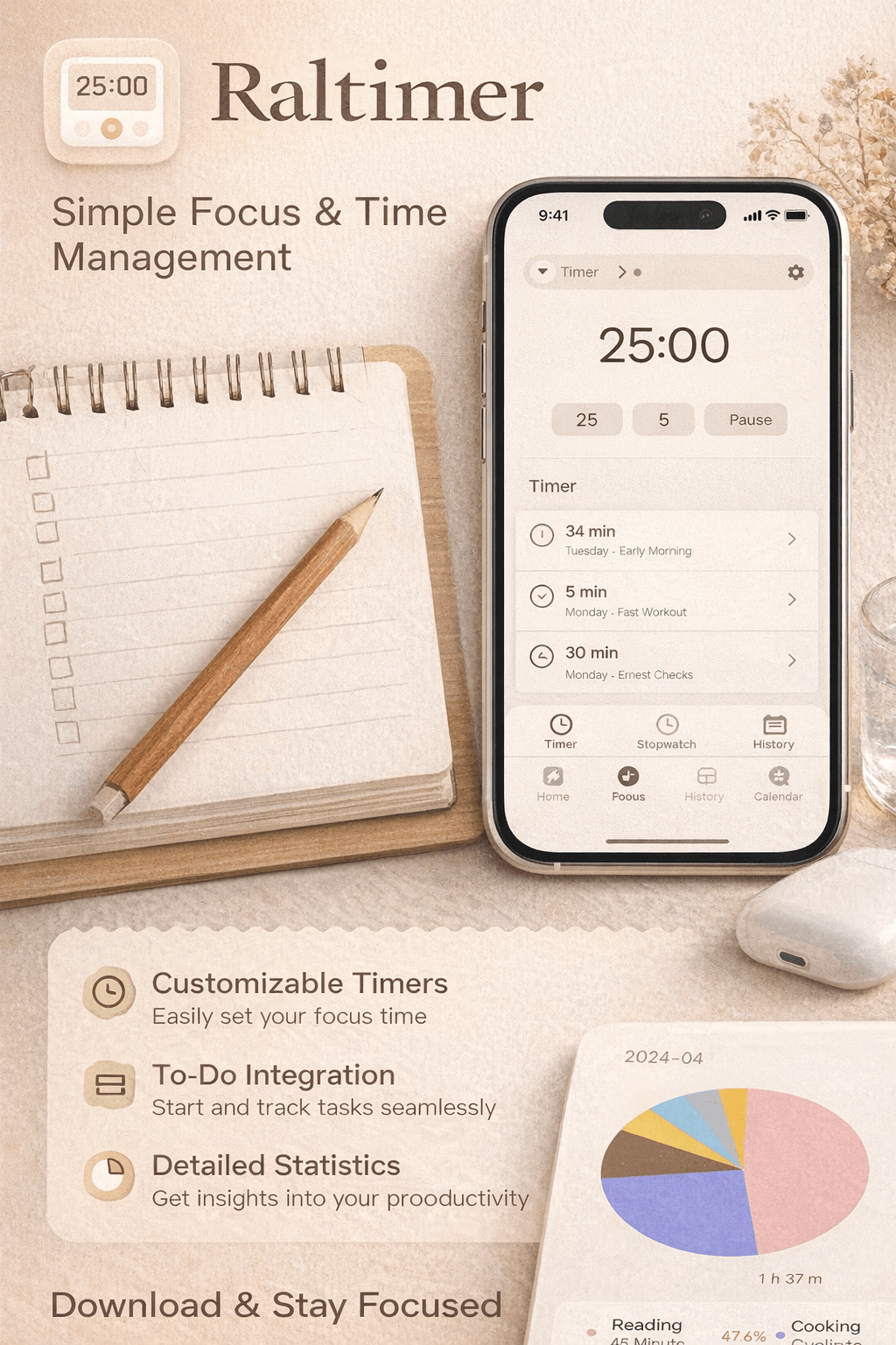 RALETIMER APP