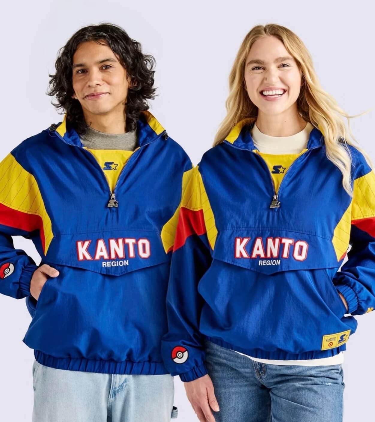Pokémon Target collection Kanto clothing