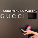 Gucci vending Luxury machine