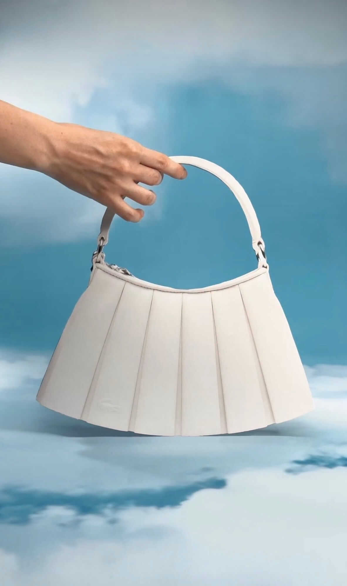 Lacoste Tennis Bag Into Runway Art