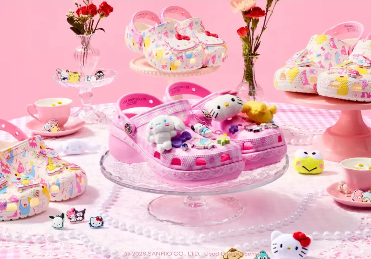 Hello Kitty x Crocs Luxury in Latest Collab with Swarovski