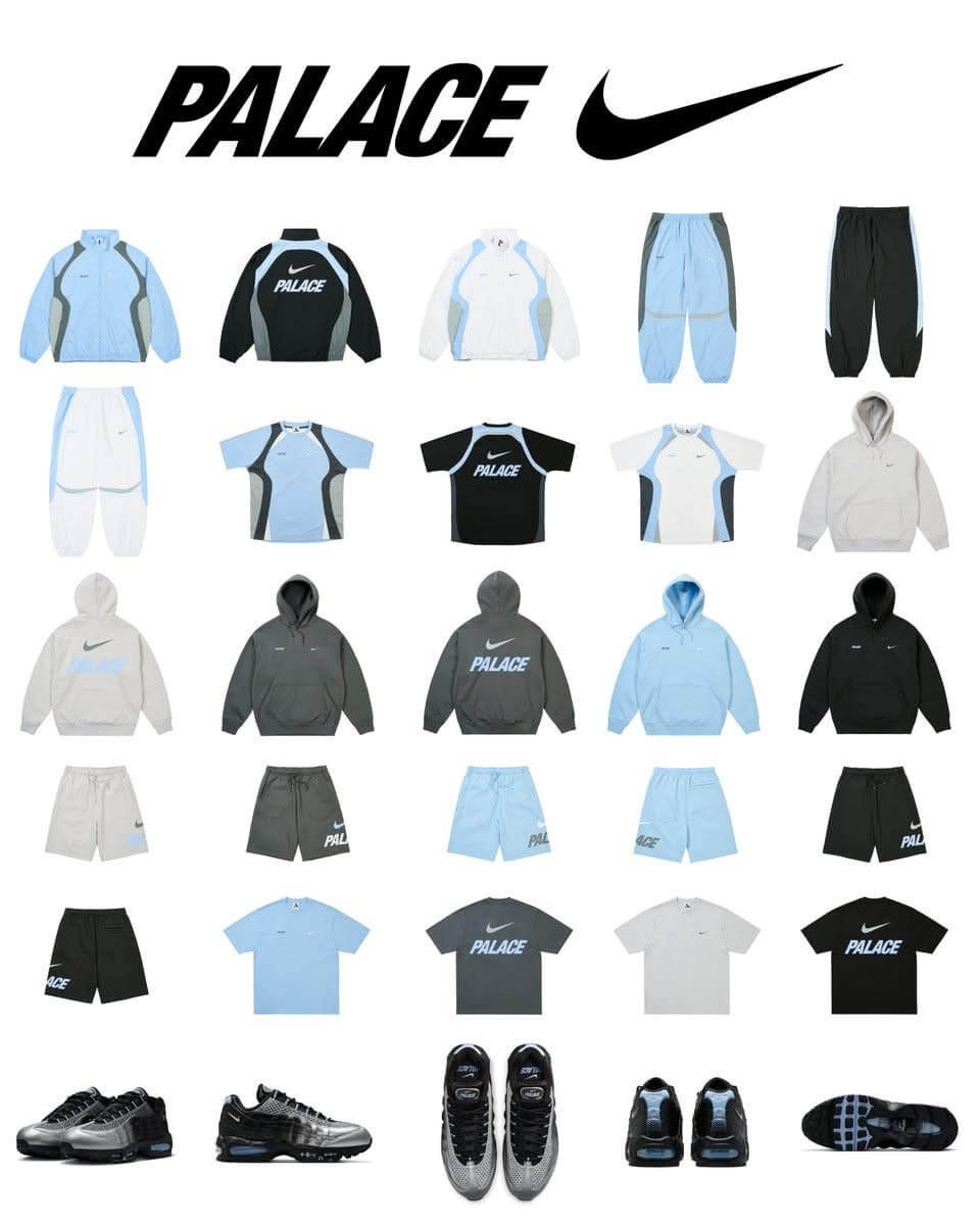 Palace x Nike Reconnects with UK Heritage in New Drop