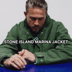 Stone Island Charlie Hunnam campaign Marina jacket