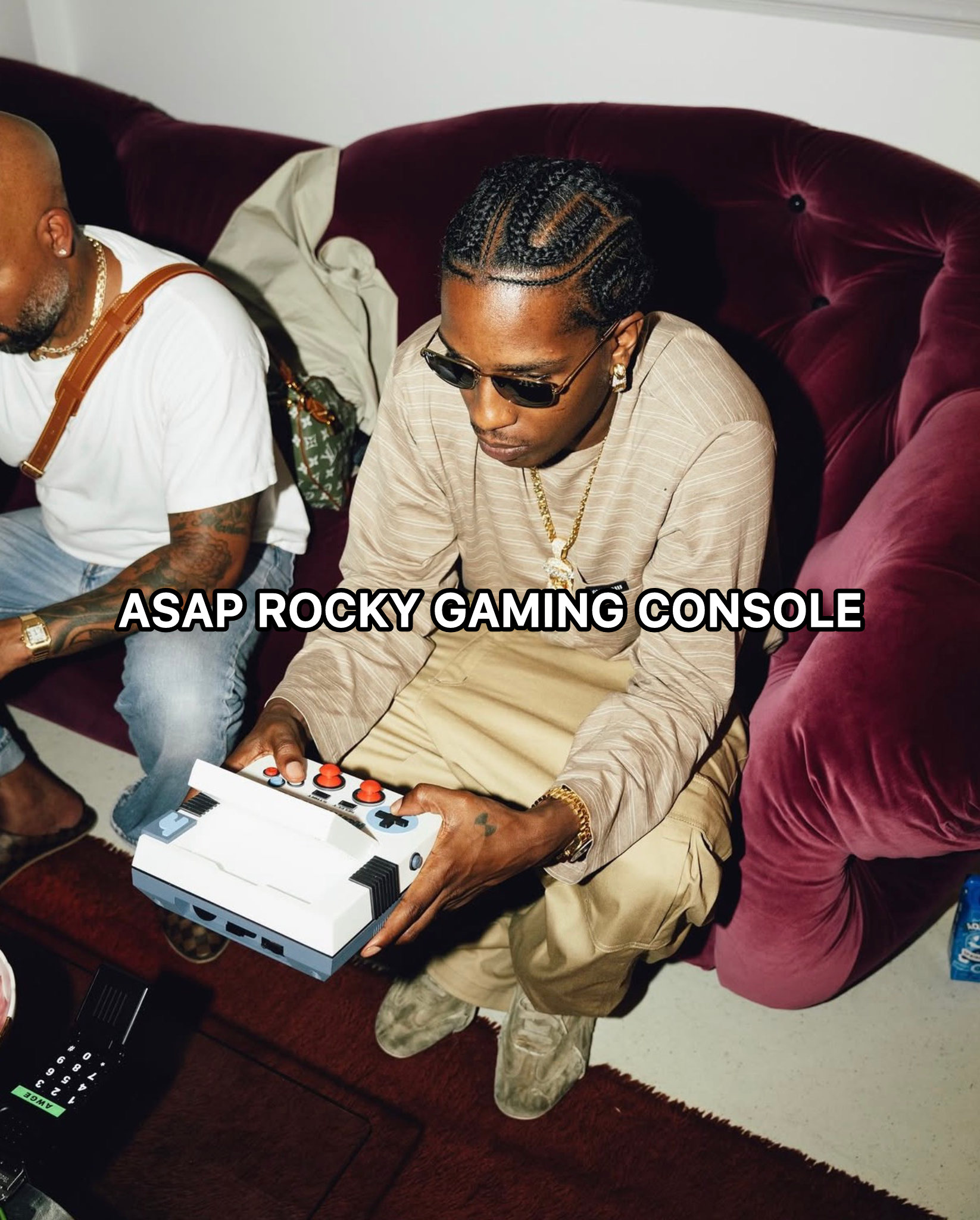 ASAP Rocky gaming console steps into the gaming console