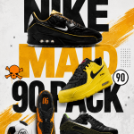 Nike Air Max 90 Mad Pack Football Streetwear Style