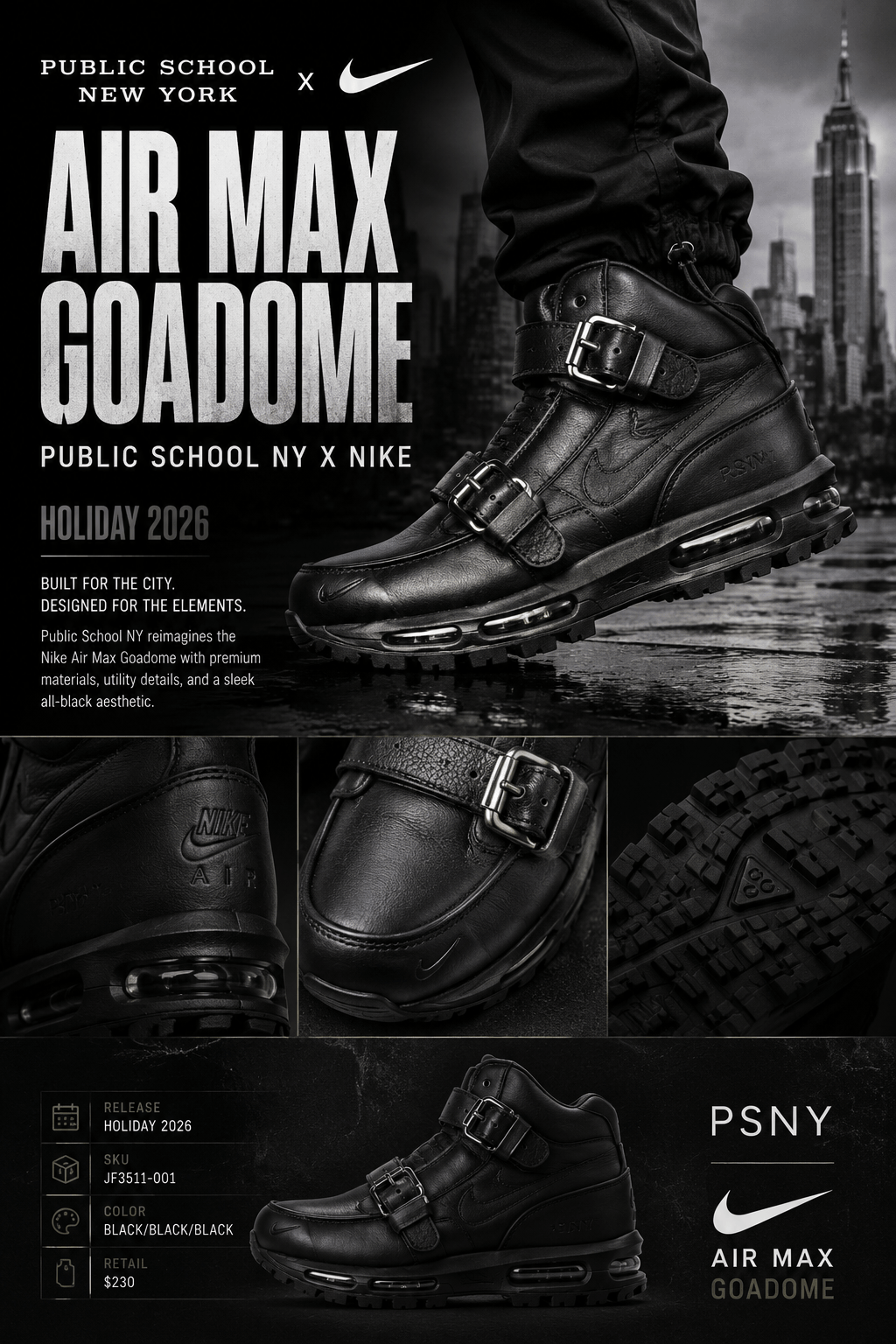 Public School NY x Nike Air Max Goadome 2026