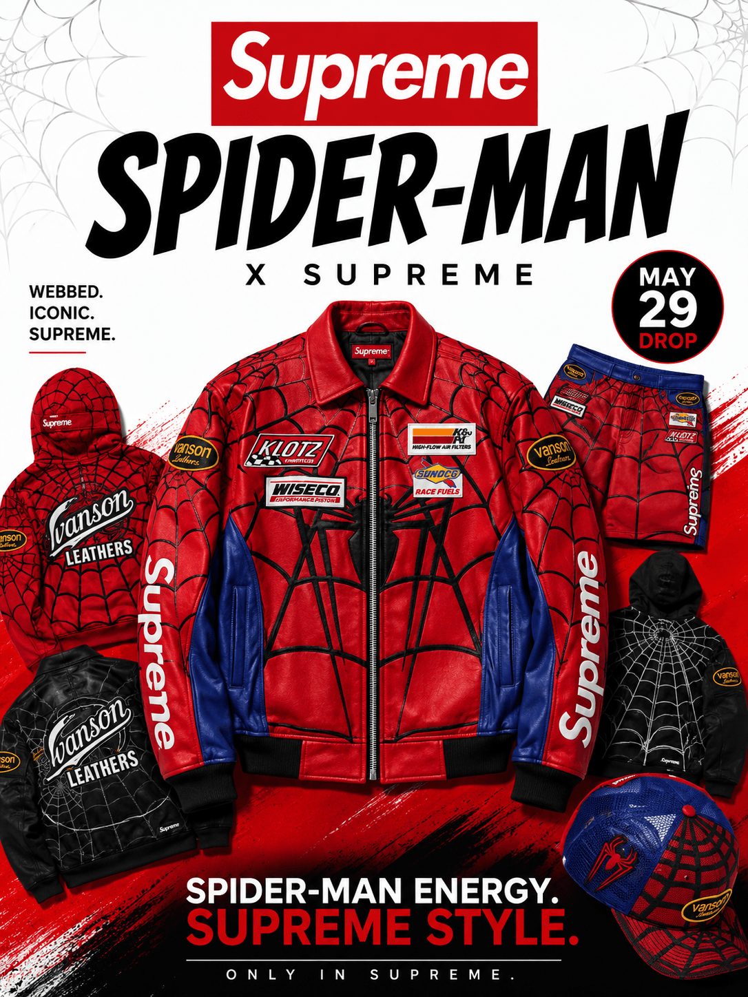 Spider-Man x Supreme Is Bringing Superhero Energy Back to Streetwear