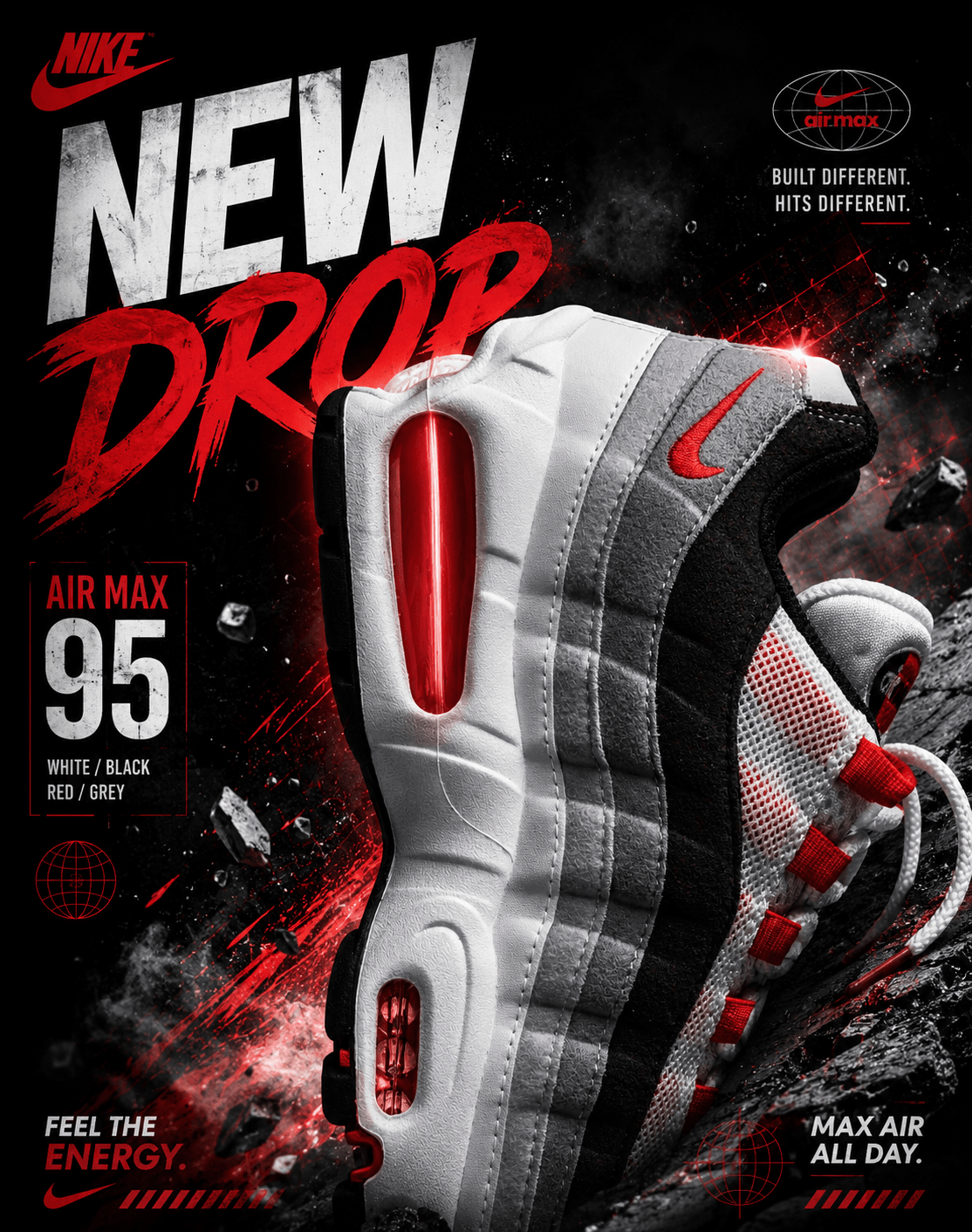 Nike Air Max 95 Big Bubble Comet Red A Classic Returns 