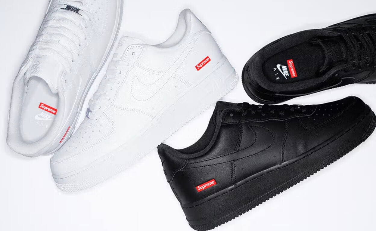 Nike x Supreme Air Force 1 Low Restock Collaboration 2026