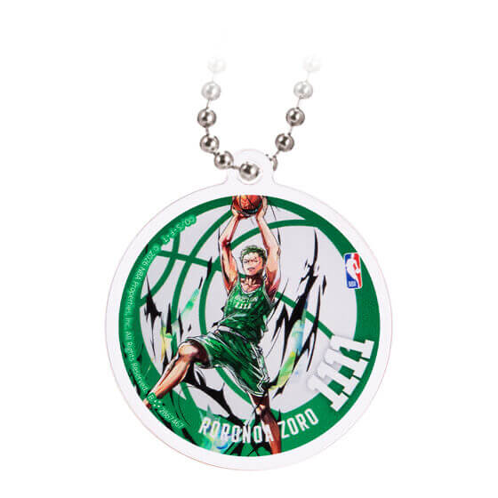 One Piece x NBA keychains Set 