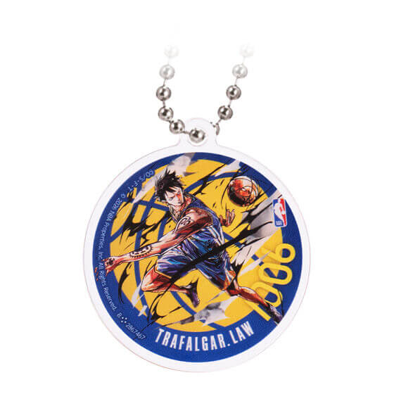 One Piece x NBA keychains Set 