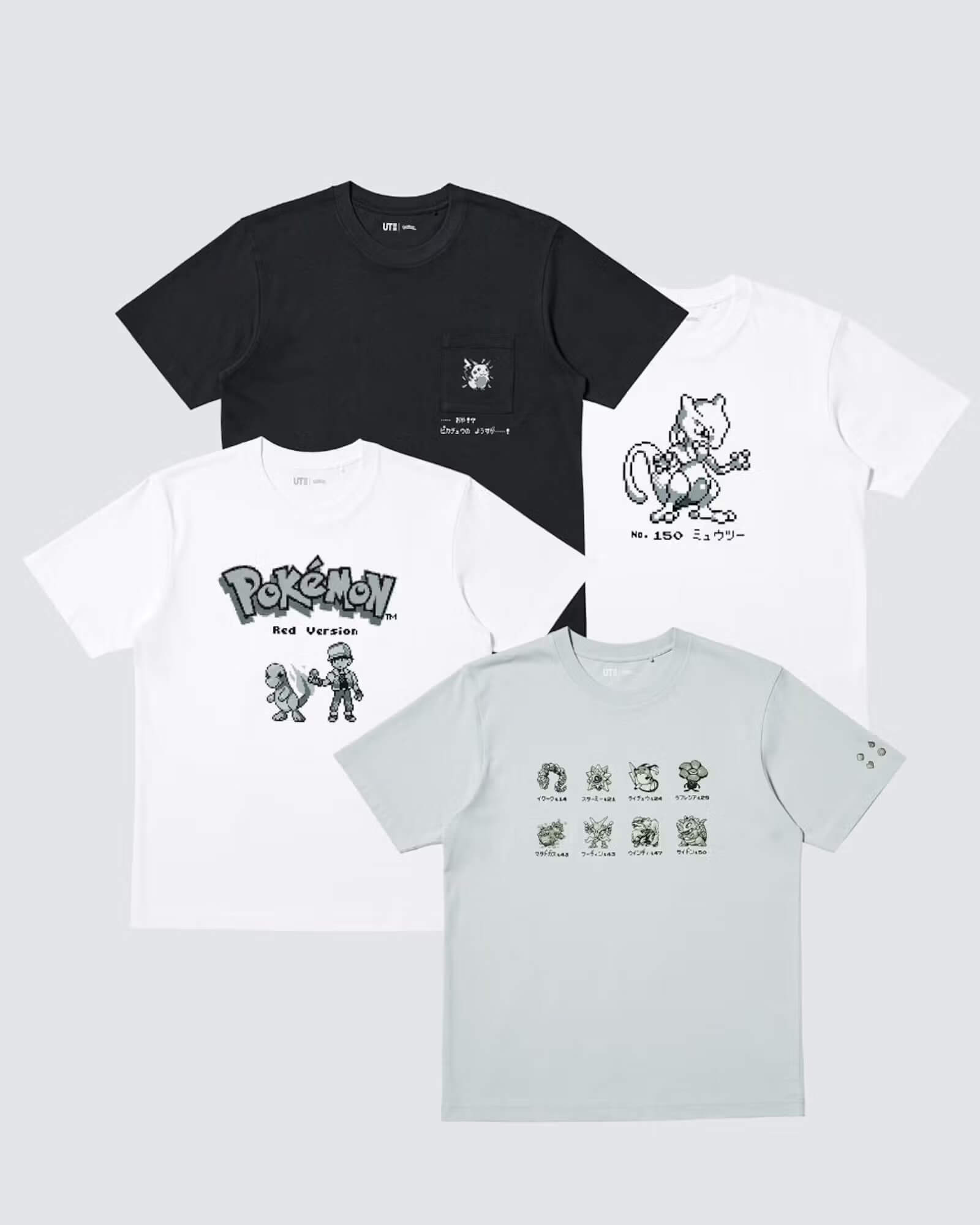 UNIQLO x Pokémon UT Collection Brings Back Game Boy Nostalgia