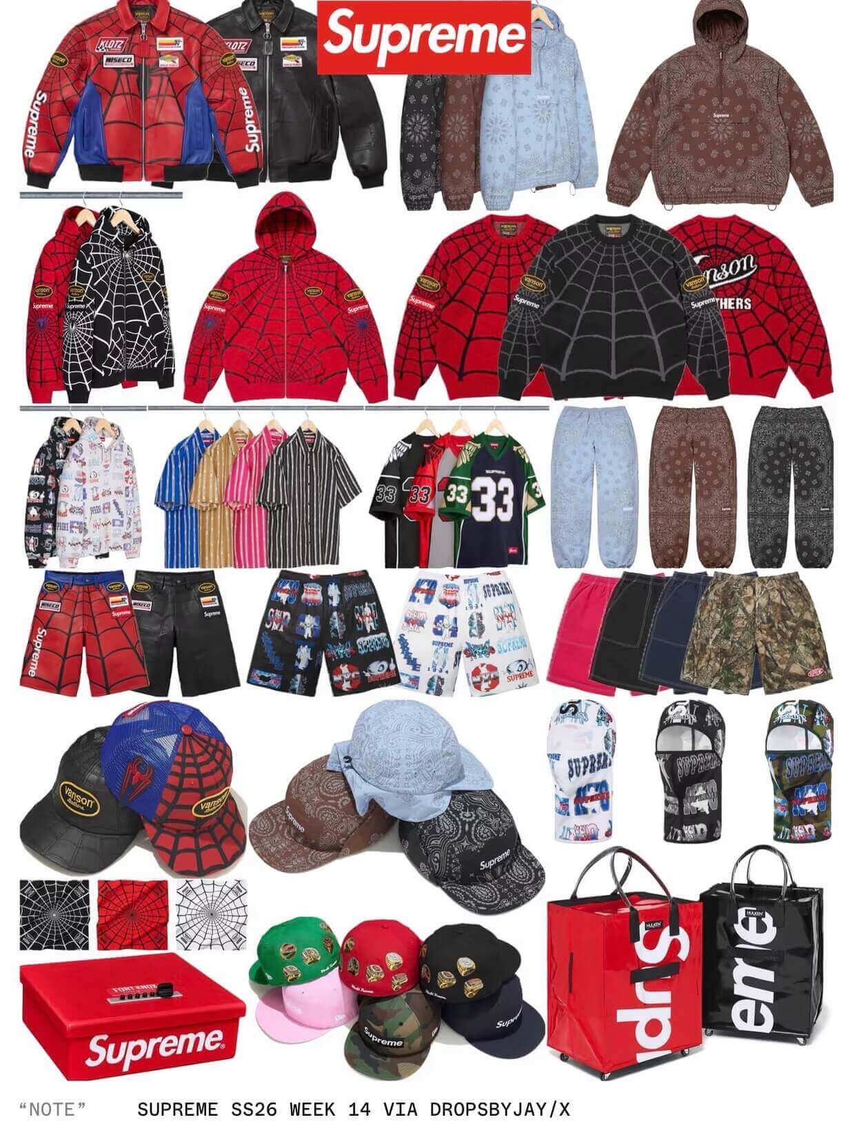 Spider-Man x Supreme Is Bringing Superhero Energy Back to Streetwear
