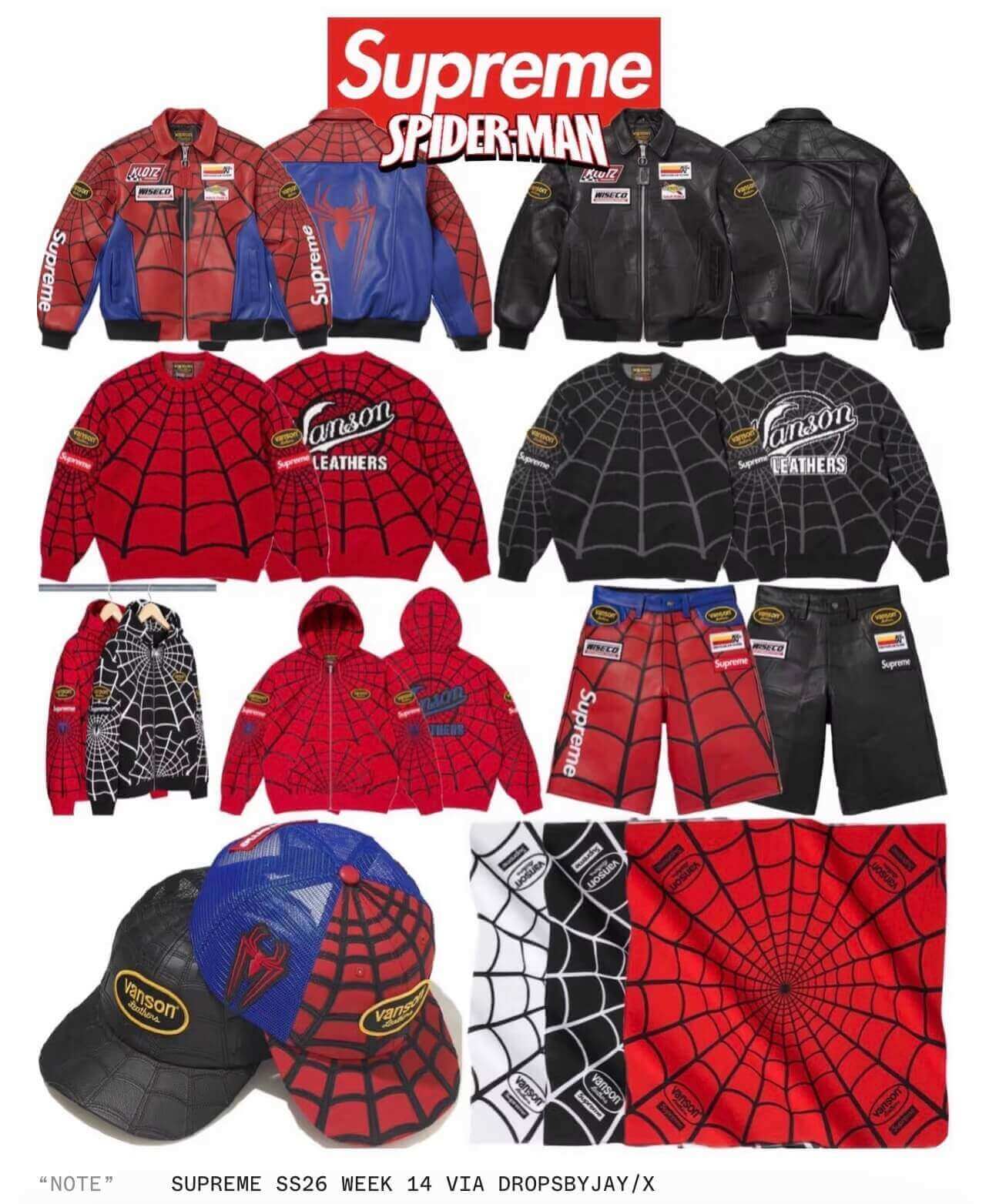 Spider-Man x Supreme Is Bringing Superhero Energy Back to Streetwear