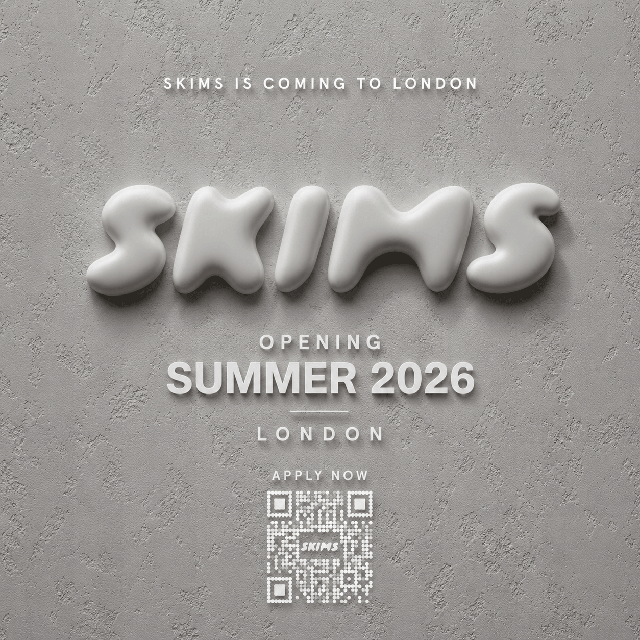 SKIMS Announces First London Store Opening in Summer 2026