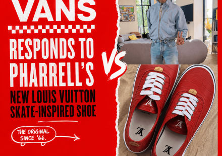 Vans Takes a Swipe at Pharrell’s New Louis Vuitton Skate Sneaker