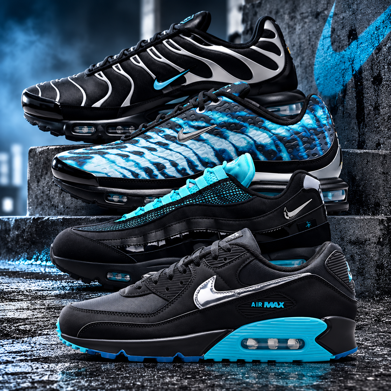 Nike Air Max "Scorpion Pack" Brings Four Icons Together