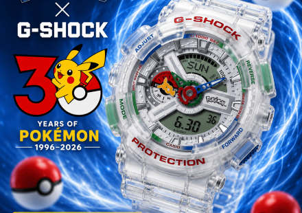 Pokémon and G-SHOCK Celebrate 30 Years with a Special Anniversary Watch