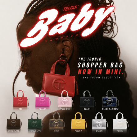 TELFAR Shrinks Its Iconic Shopping Bag Into a Must-Have Baby Bag Charm