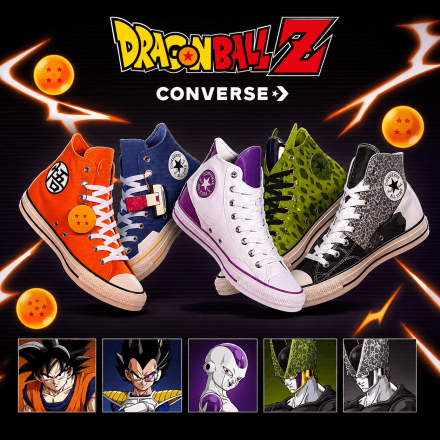 Converse x Dragon Ball Z Collection Powers Up With Anime-Inspired Chuck Taylors