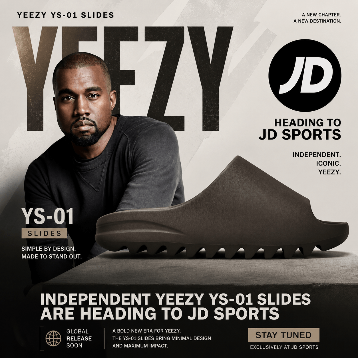 Independent YEEZY YS-01 Slides Could Be Arriving at JD Sports