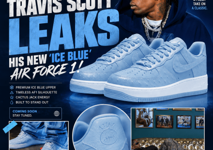Travis Scott Ice Blue Air Force 1 release 2026 