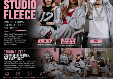 Nike Studio Fleece Is Built for Every Athlete collection