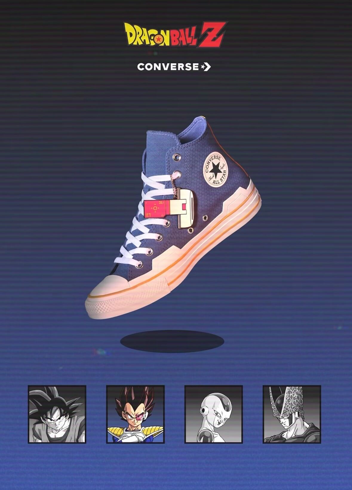 Converse x Dragon Ball Z Collection Chuck Taylors