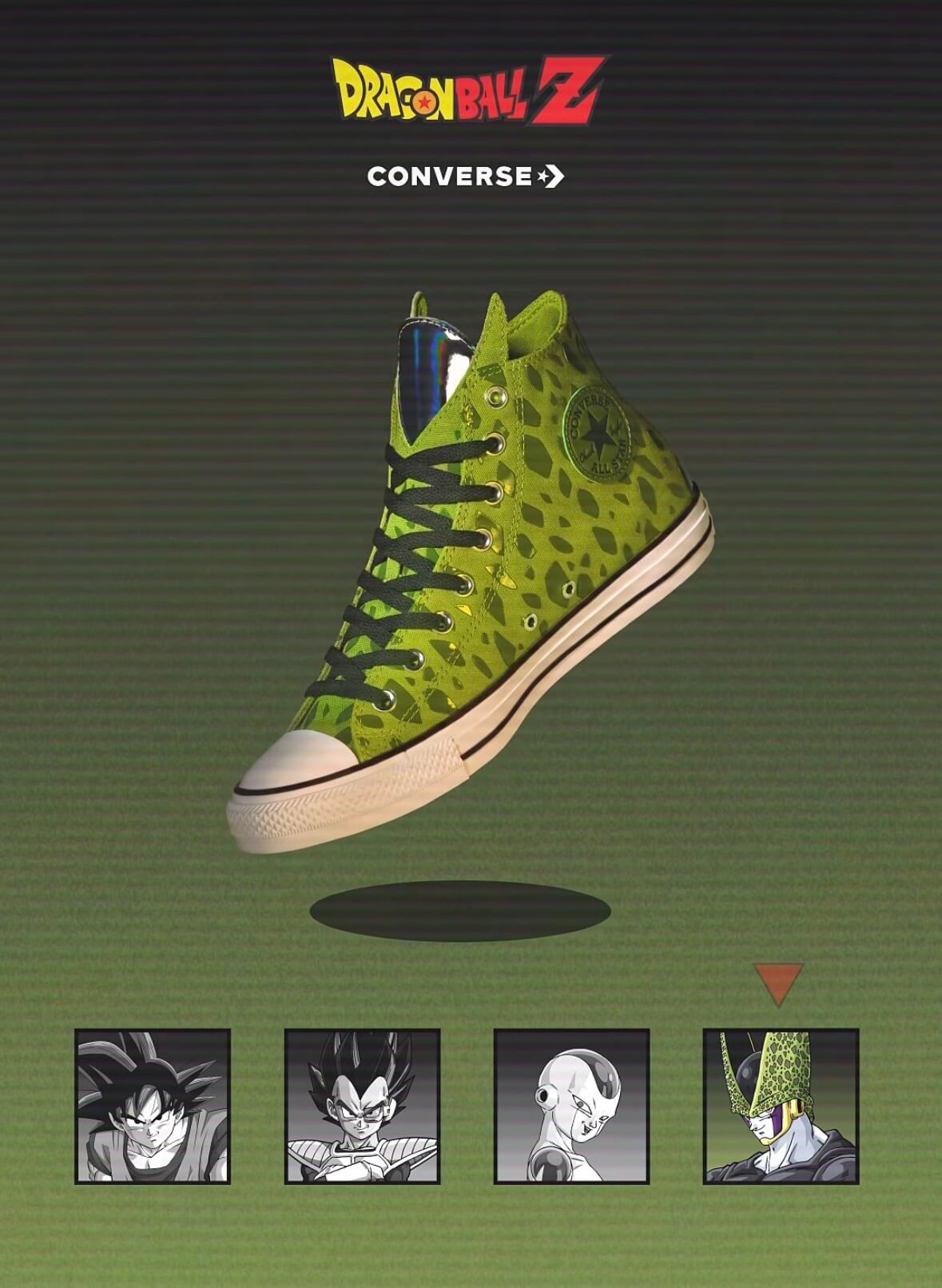 Converse x Dragon Ball Z Collection Chuck Taylors