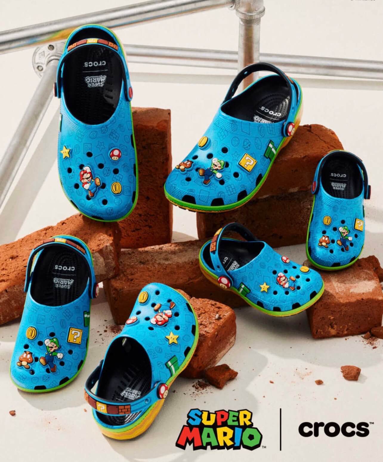 Super Mario x Crocs Collection Is Powering Up With Iconic Character Designs