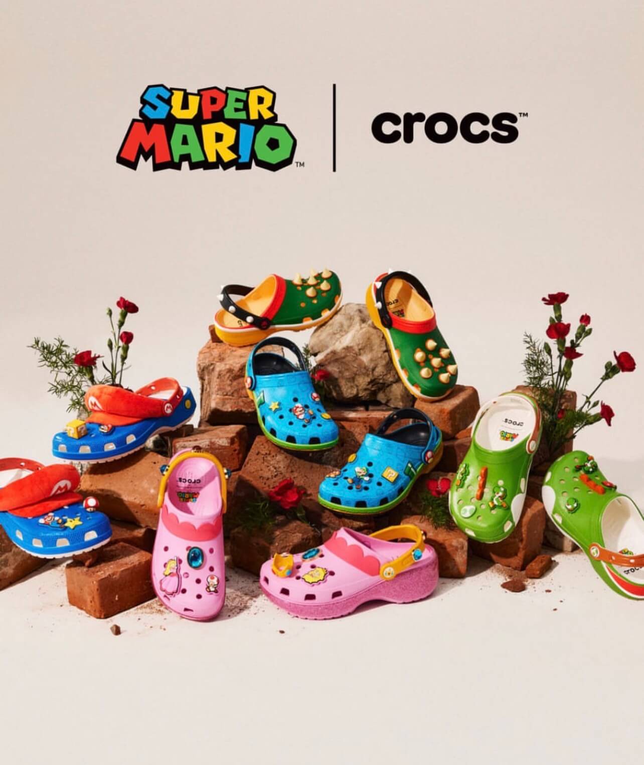 Super Mario x Crocs Collection Is Powering Up With Iconic Character Designs