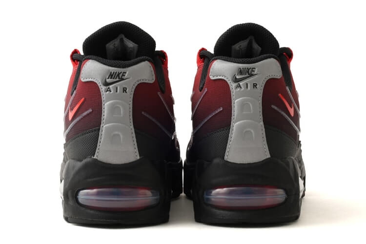 Nike Air Max 95 Big Bubble Tech Red Black Bold New Look 