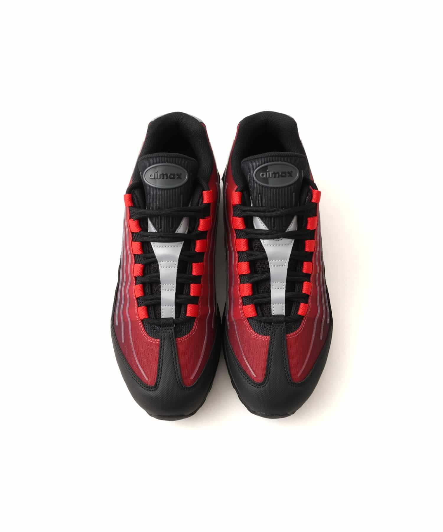 Nike Air Max 95 Big Bubble Tech Red Black Bold New Look 