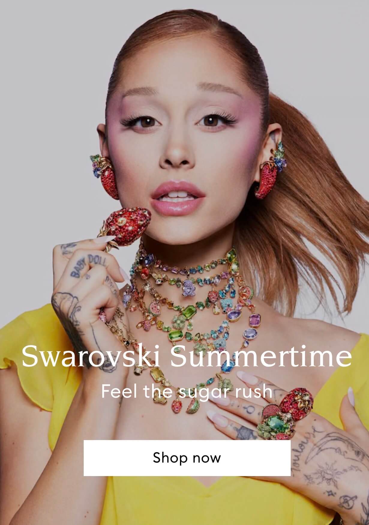 Ariana Grande Swarovski Millenia Collection