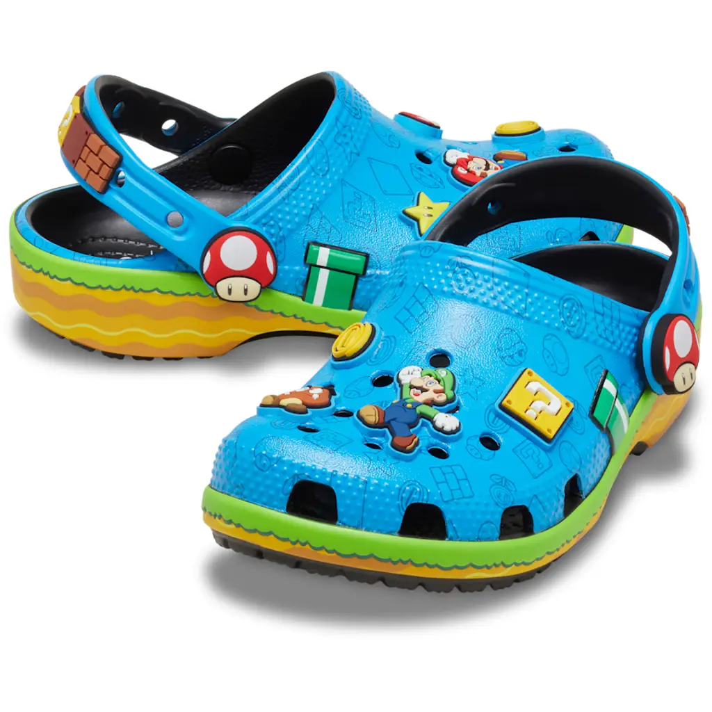 Nintendo x Crocs Classic Clog BG Super Mario Blue