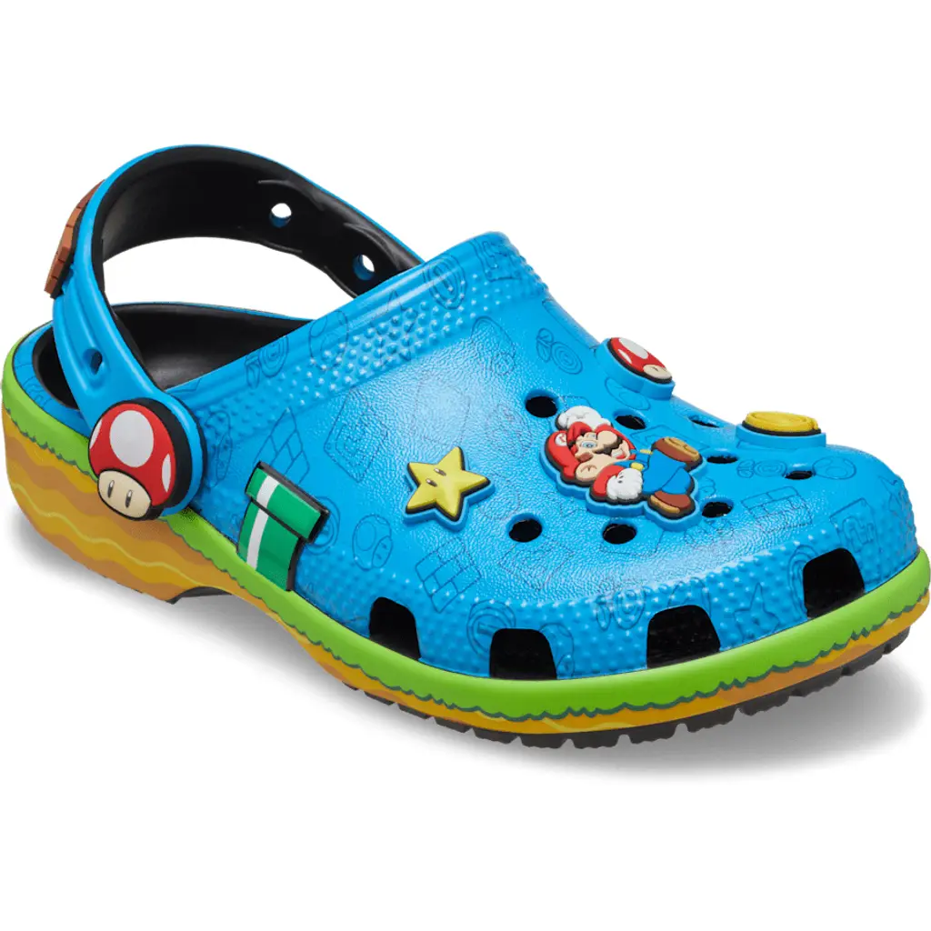 Nintendo x Crocs Classic Clog BG Super Mario Blue