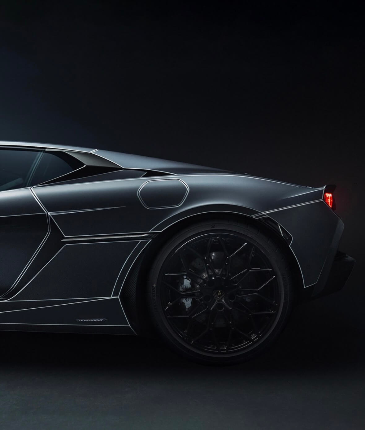 Lamborghini Temerario Ad Personam Looks Like It Drove Out of Tron