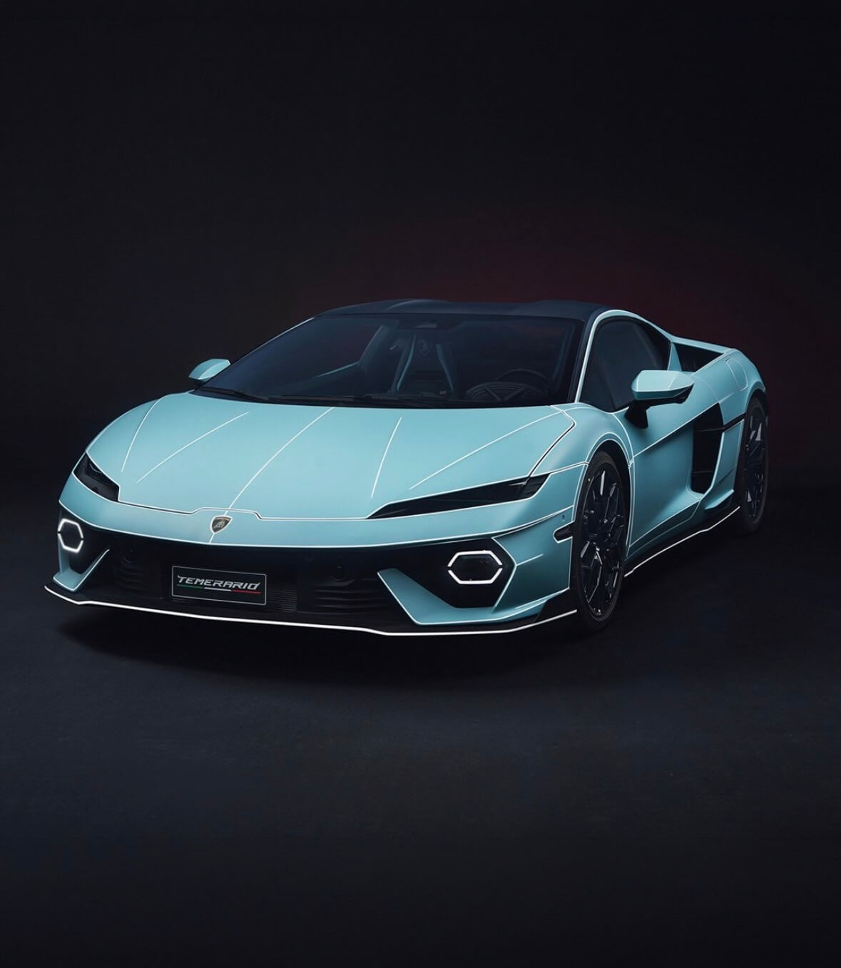 Lamborghini Temerario Ad Personam Looks Like It Drove Out of Tron