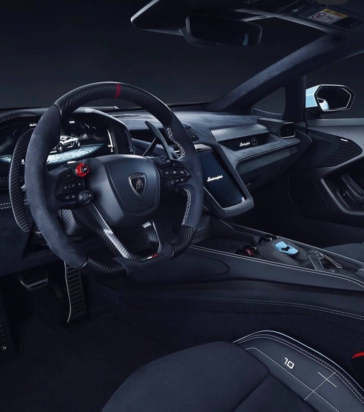 Lamborghini Temerario Ad Personam Looks Like It Drove Out of Tron