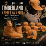 Timberland x New Era collection Drop 2026