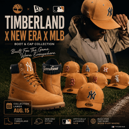 Timberland x New Era collection Drop 2026