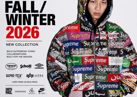 Supreme Fall/Winter 2026 Collection Brings Heavy Outerwear