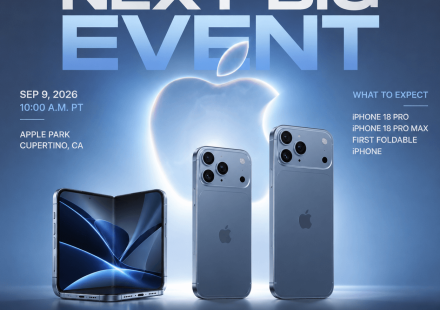 Apple’s Next Big Event Could Introduce the iPhone 18 Pro and First Foldable iPhone