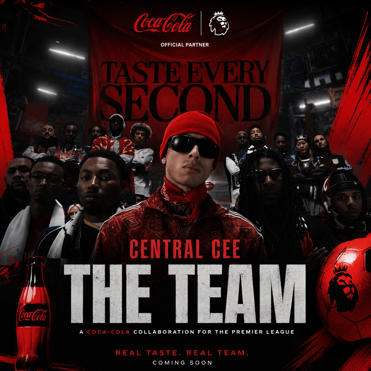 Central Cee and Coca-Cola Team Up for the Premier League