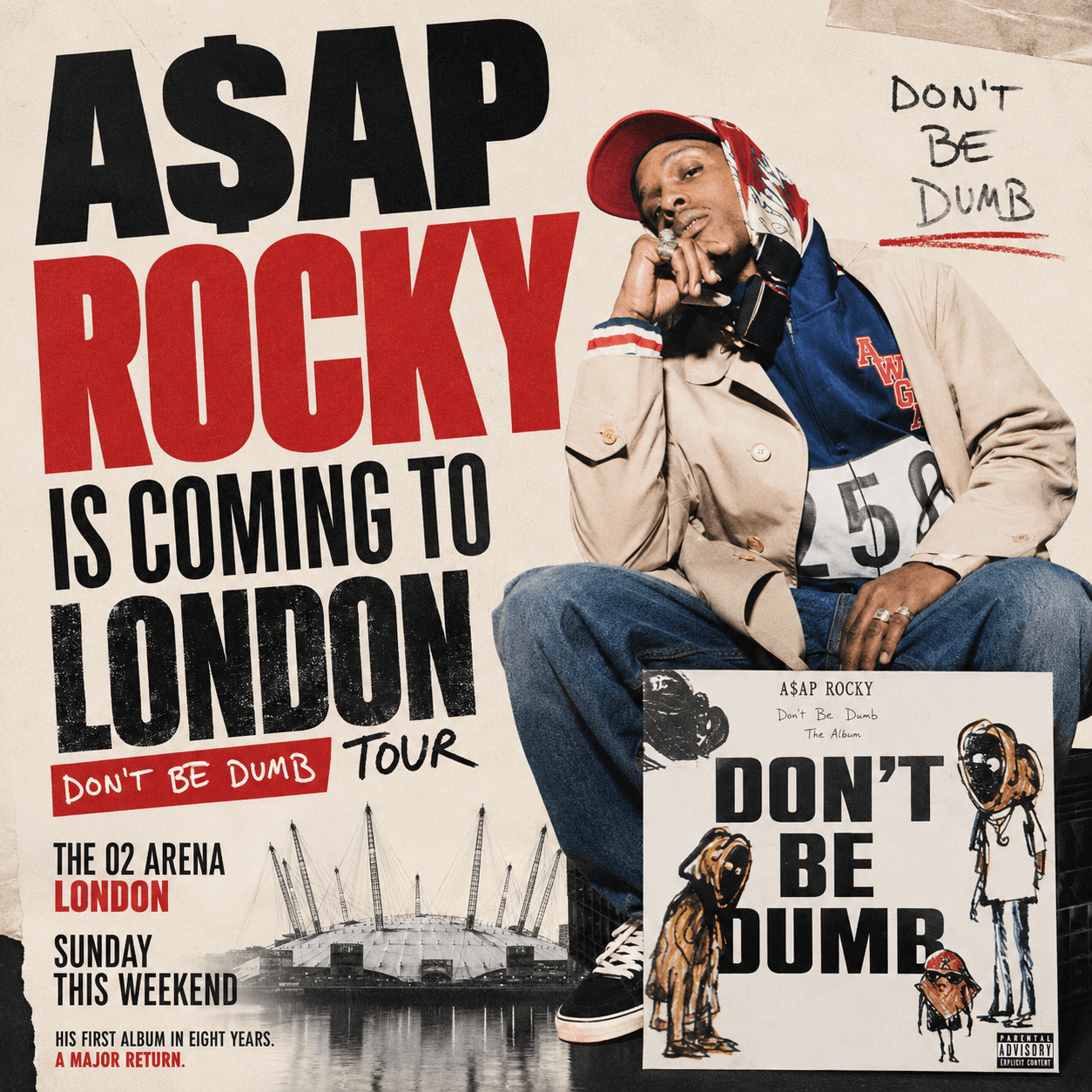 A$AP Rocky Is Coming to London