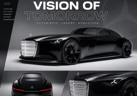 Mercedes-Benz Teases Futuristic New Sedan Concept