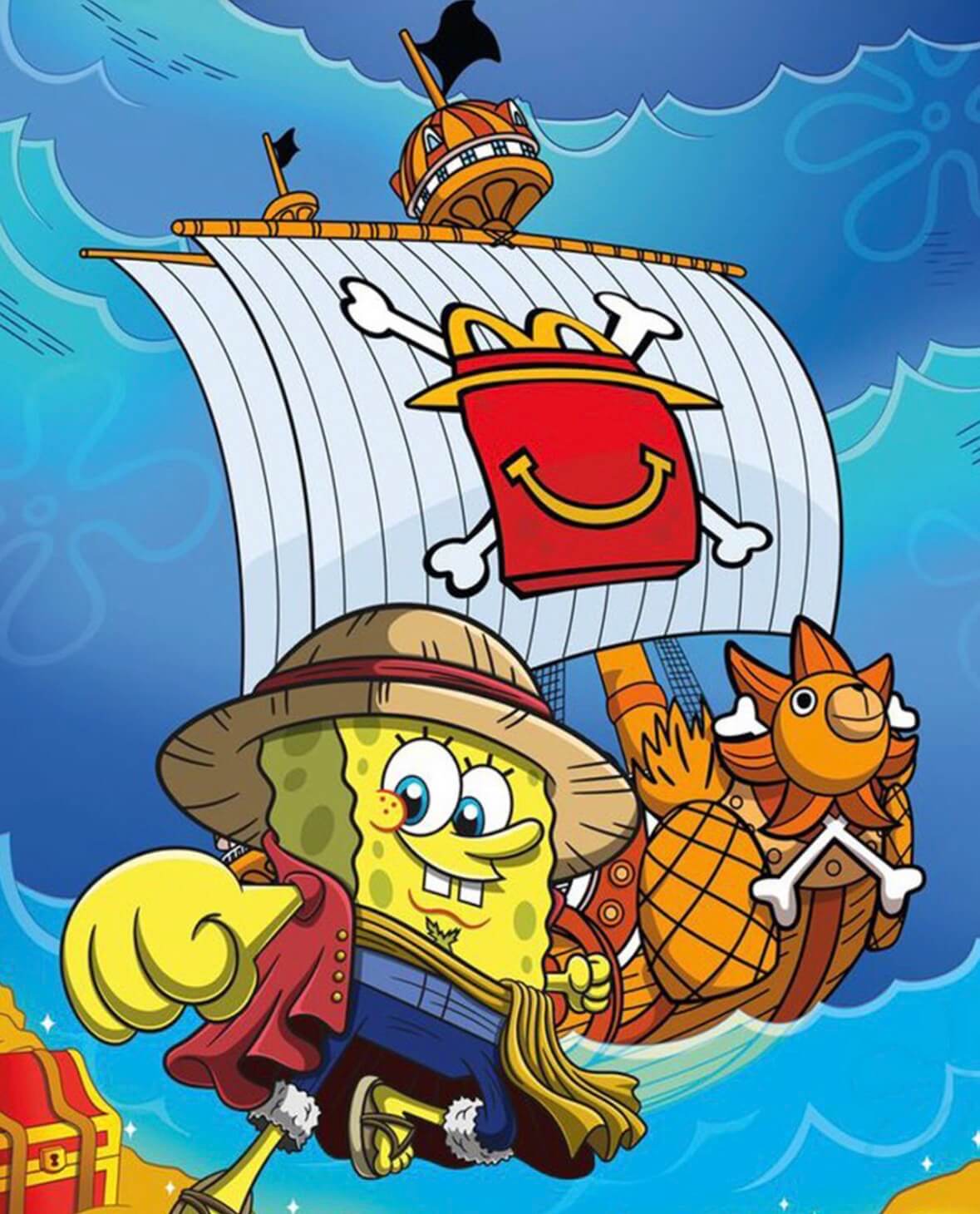 SpongeBob One Piece McDonald’s Happy Meal