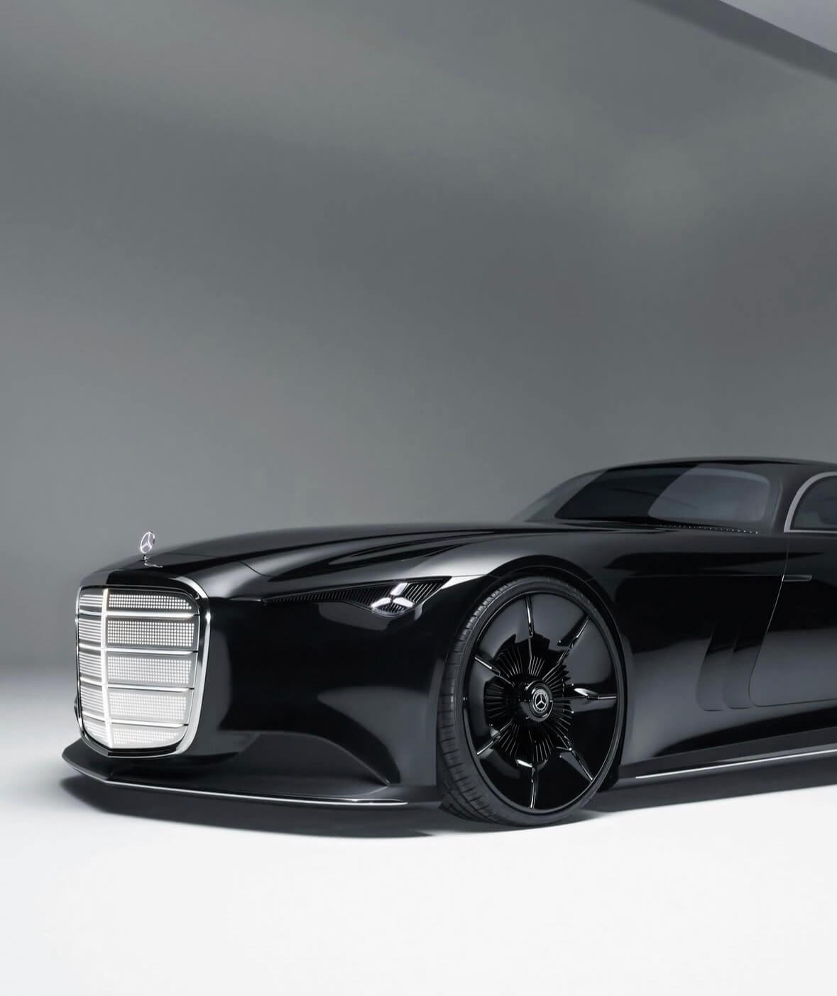 Mercedes-Benz Teases Futuristic New Sedan Concept